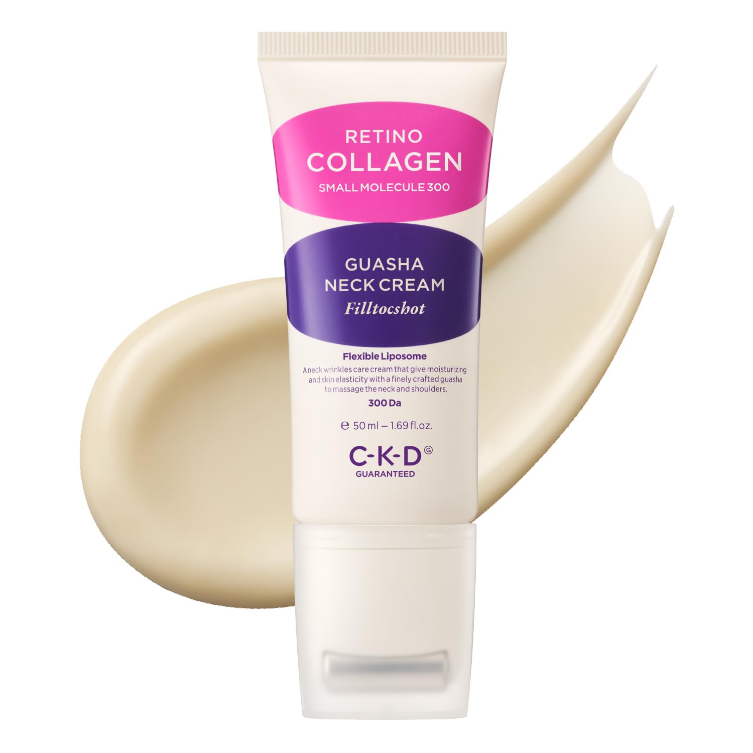 CKD Gua Sha Neck Cream bottle for daily neck care