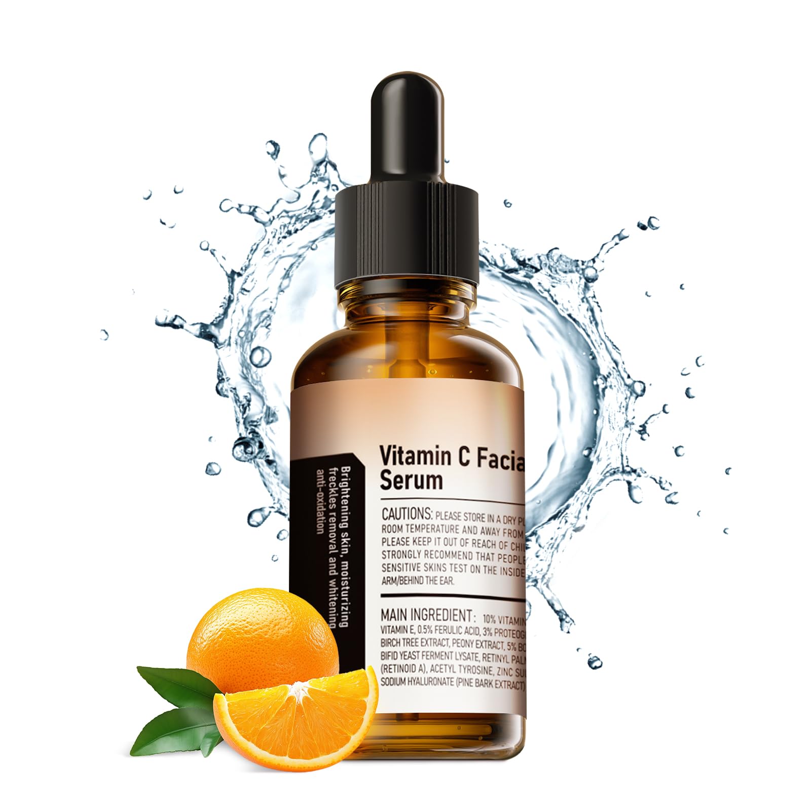 CKM Vitamin C Serum bottle close-up for radiant skin