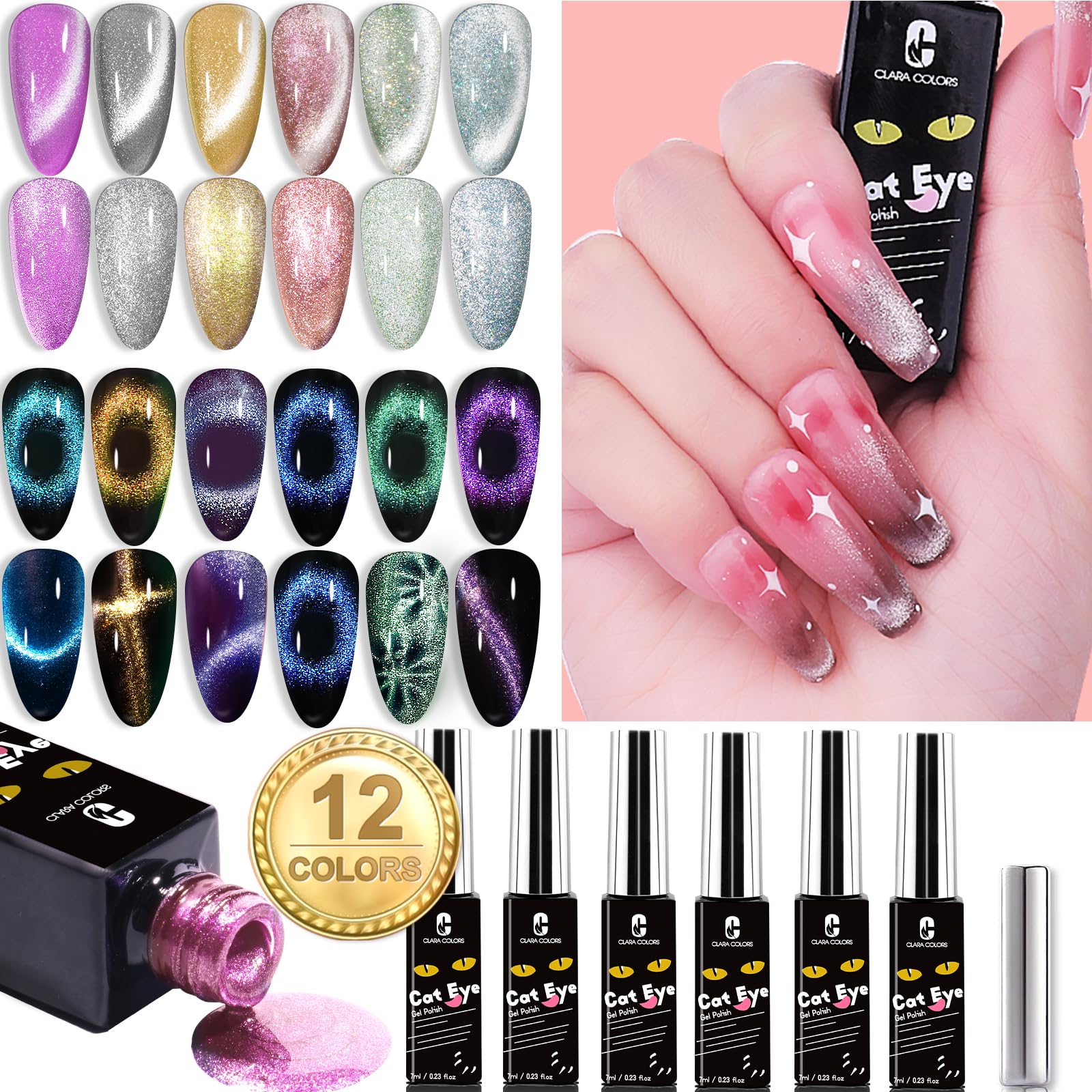 Clara Colors at-home kit supports easy DIY nail art.