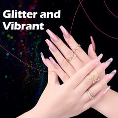 Clara Colors base coat and top coat provide smooth, lasting finish.