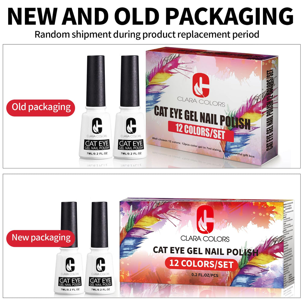 Clara Colors base and top coat gel for glossy finish