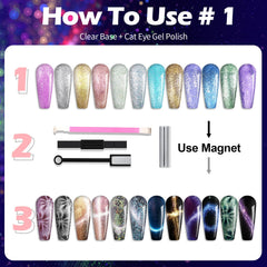 Clara Colors long-lasting formula keeps nails glossy for days.