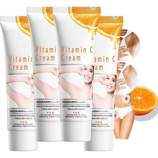 Clarifying cream underarms bottle shows travel-friendly packaging.