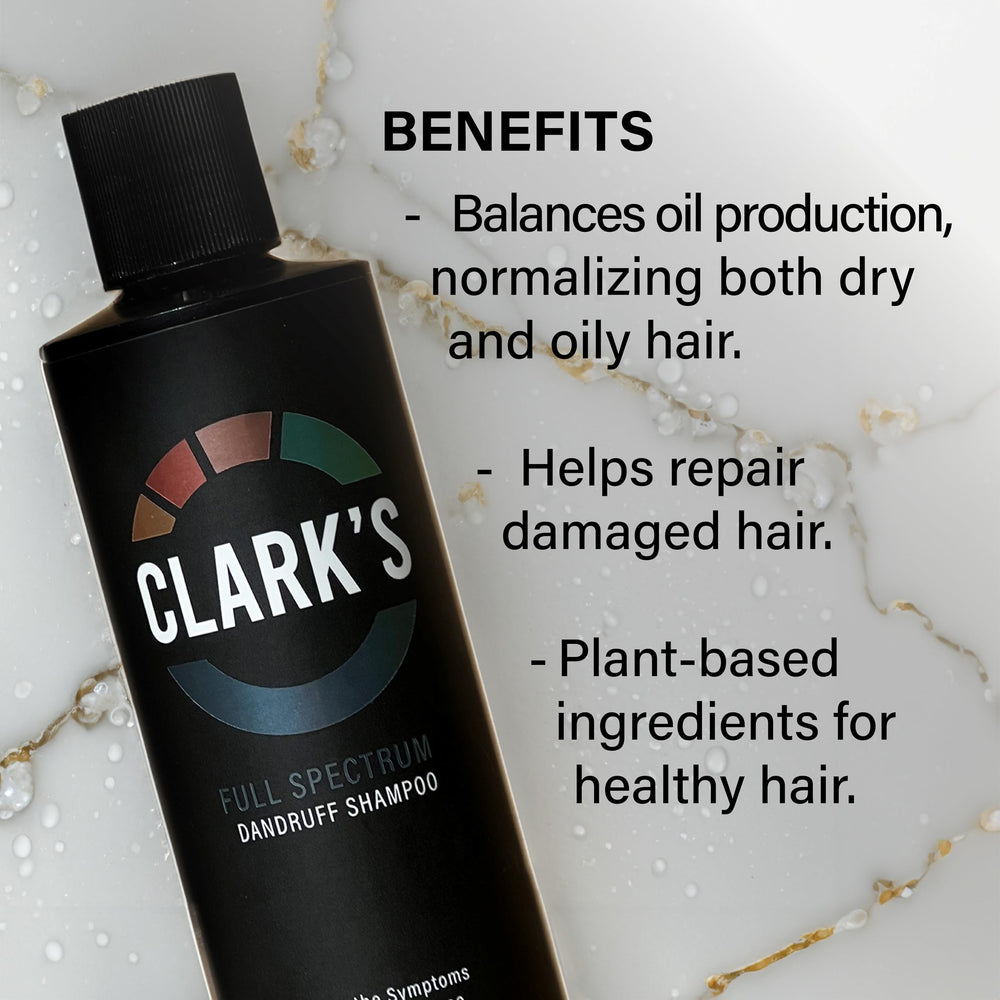 Clark's pump dispenser for easy, controlled application.