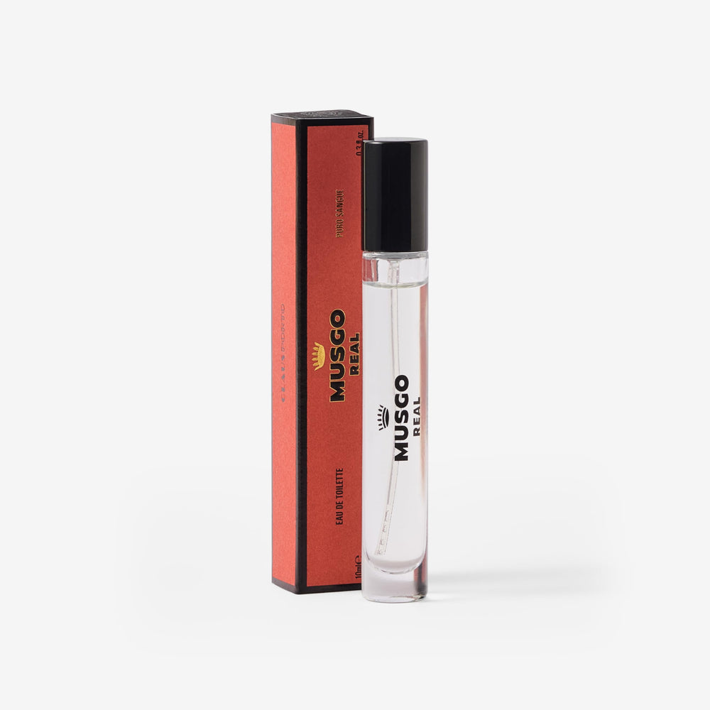 Claus Porto Musgo Real Puro Sangue packaging detail, showcasing refined design for gift-ready presentation.