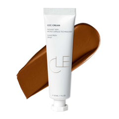 CLE Cosmetics CCC Cream Warm Deep 501 bottle shows lightweight hydration with SPF 30 protection
