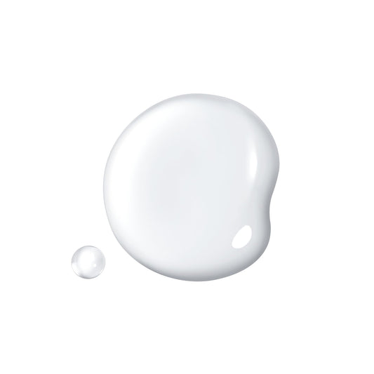 Clé de Peau Beauté Hydro-Clarifying Essence Lotion label closeup highlights skin-loving ingredients