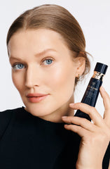 Clé de Peau Beauté Radiant Cream Foundation I10 on-skin application demonstrates easy blending and skin-smart care