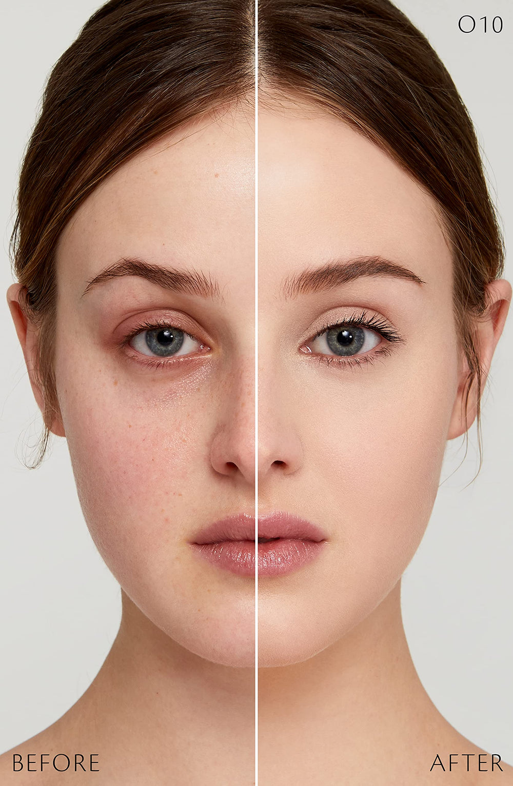 Cle de Peau Beaute Radiant Fluid Foundation swirl texture showing creamy coverage.
