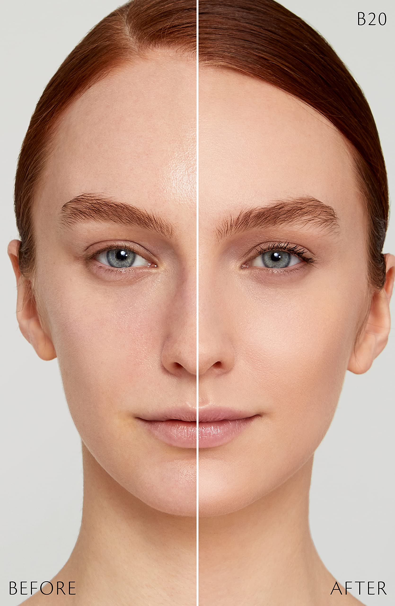 Texture close-up of Cle de Peau Beaute Radiant Fluid Foundation on skin