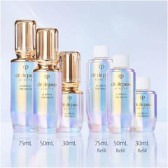 Skin after serum application showing a radiant, soft finish