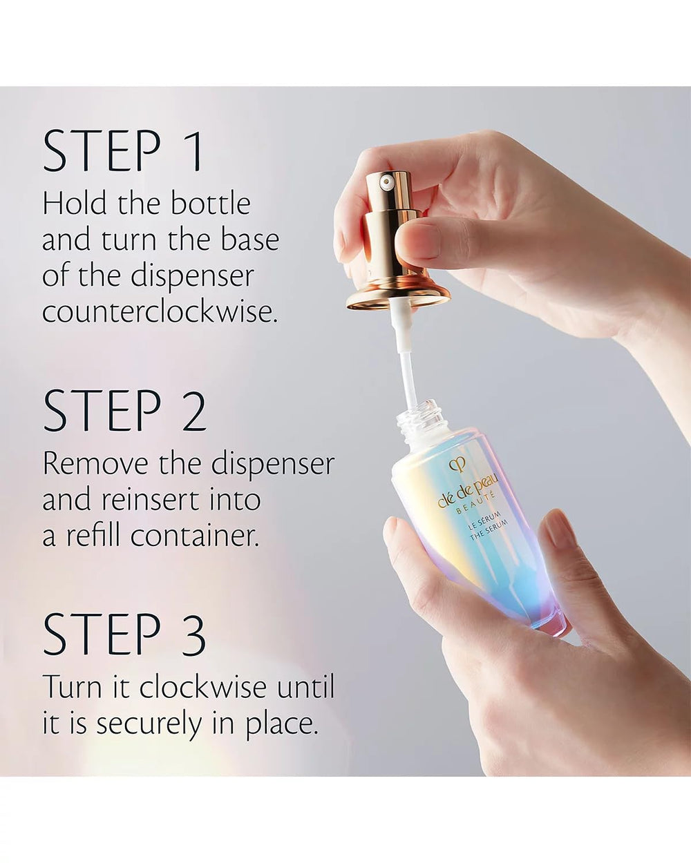 Radiant Lily Concentrate concept for Clé de Peau Beauté Serum.