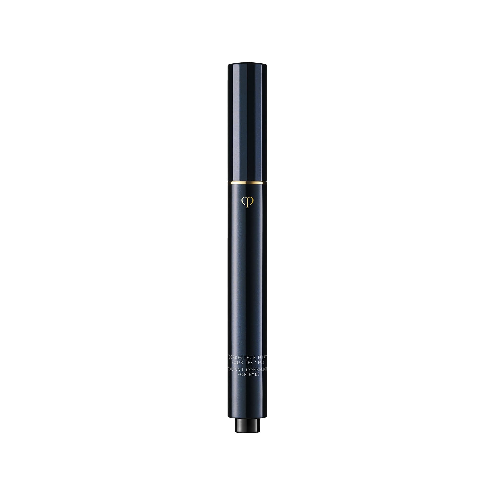 Clé de Peau Radiant Corrector Eyes Espresso swatch on skin showcasing shade blend
