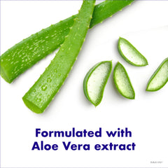 Clean & Clear Aloe Vera Calming Gel packaging front with soothing scent notes.