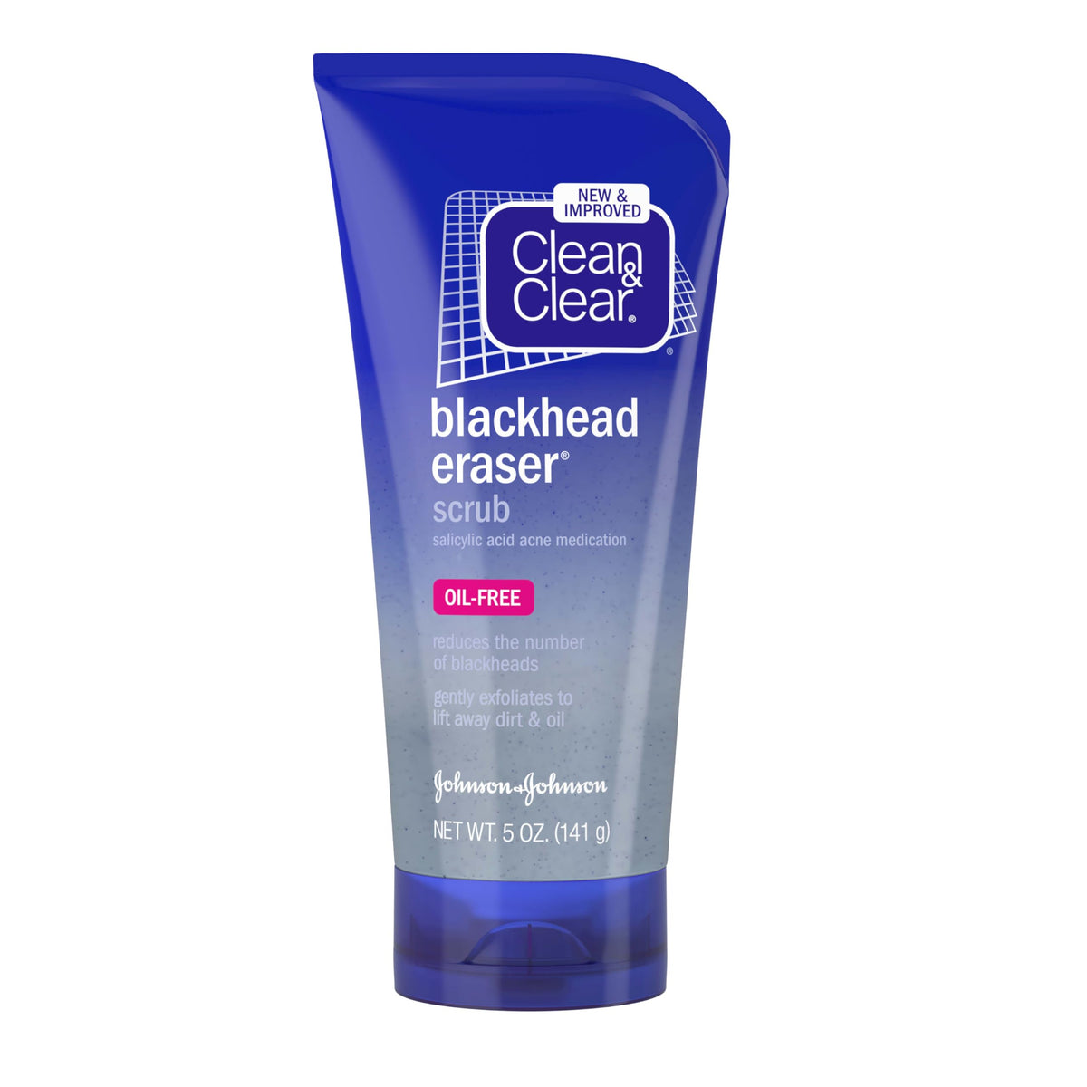 Clean & Clear Blackhead Eraser bottle pour showing easy application for clean pores.
