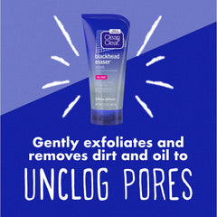 Clean & Clear daily exfoliating wash lather ready for smooth, refreshed skin.