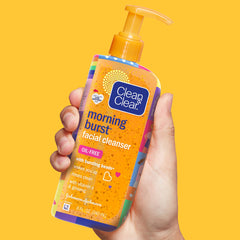 Morning Burst foamy lather signals an energizing citrus cleanse for the start of day