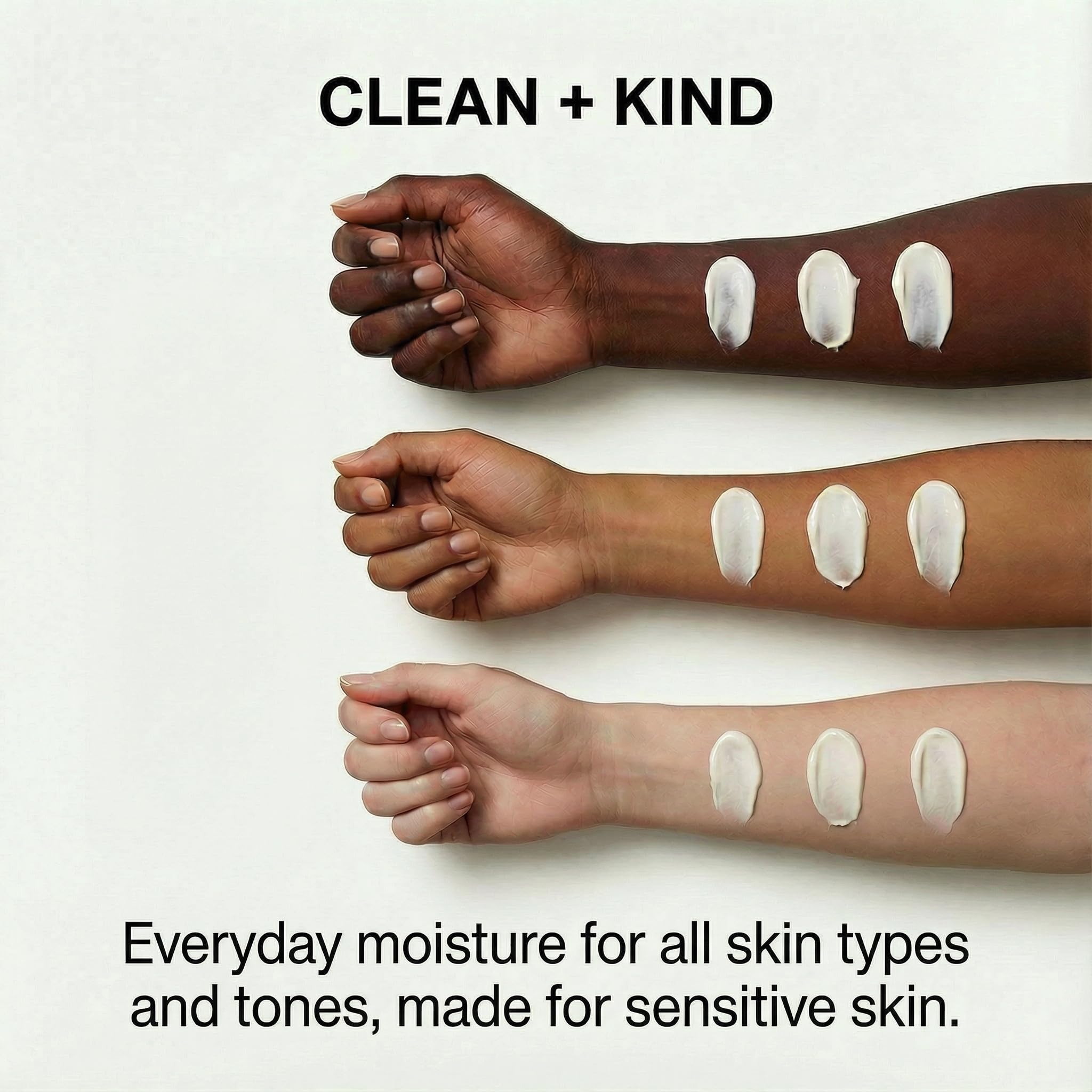 Clean and Kind vanilla-scent packaging with clean label.