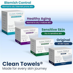 Clean Skin Club Clean Towels XL hygienic, mess-free daily towel solution