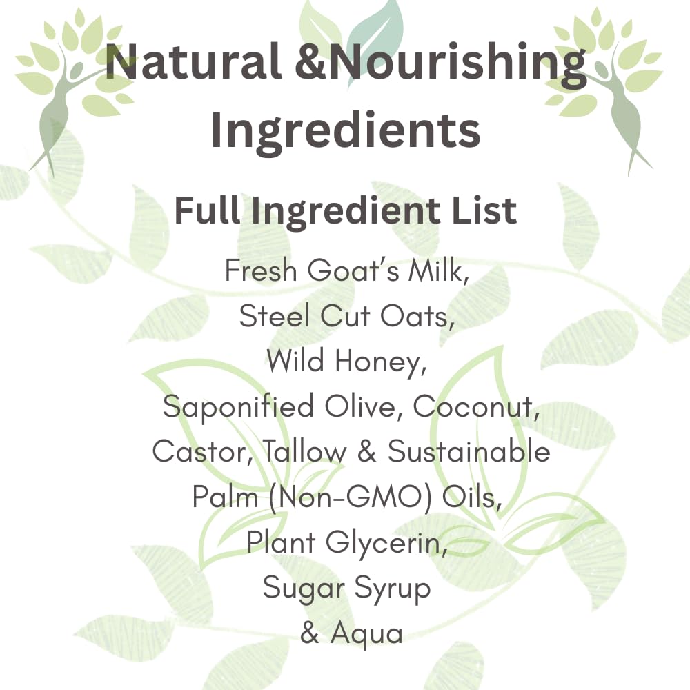 Cleanse Soap Company natural ingredients label showing pure oatmeal skincare