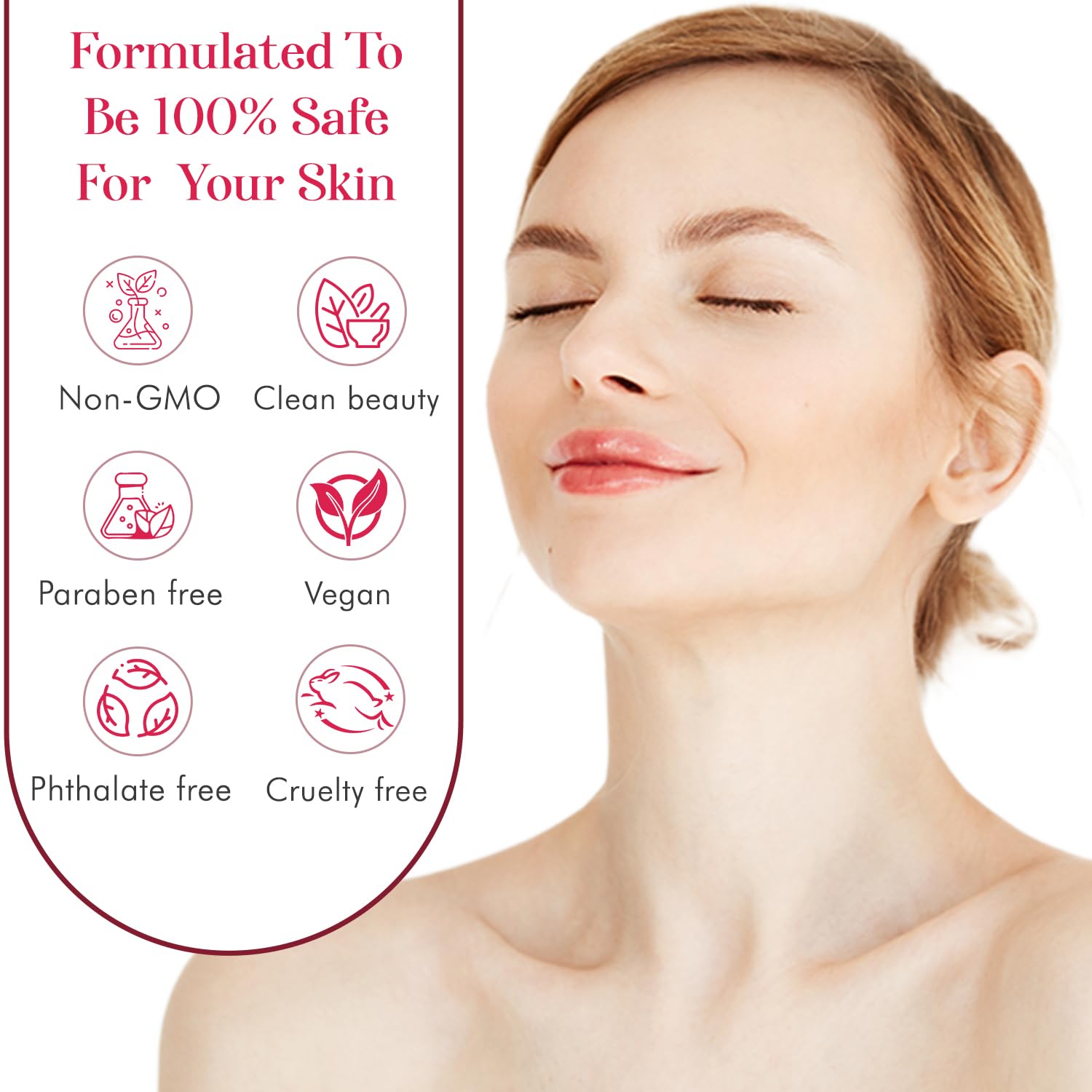 Clear Beauty dermatologist-tested cruelty-free packaging conveys trusted, clean skincare.
