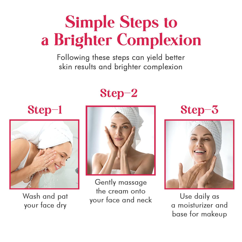 Clear Beauty sleeping-glow outcome after night cream application.