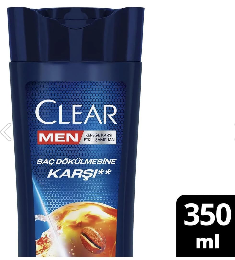 Clear Men shampoo foam visual highlighting nourishment and dandruff protection.