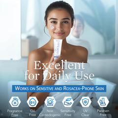 ClearChoice Sunscreen ingredients illustration highlighting antioxidants and hydration
