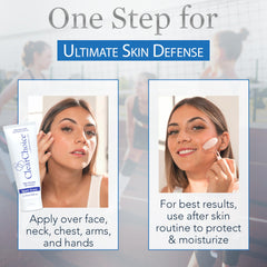 ClearChoice Sunscreen packaging shown as 4oz bottle
