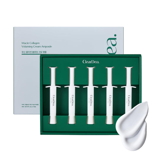 ClearDea airless syringe packaging demonstrates hygienic, controlled dispensing.