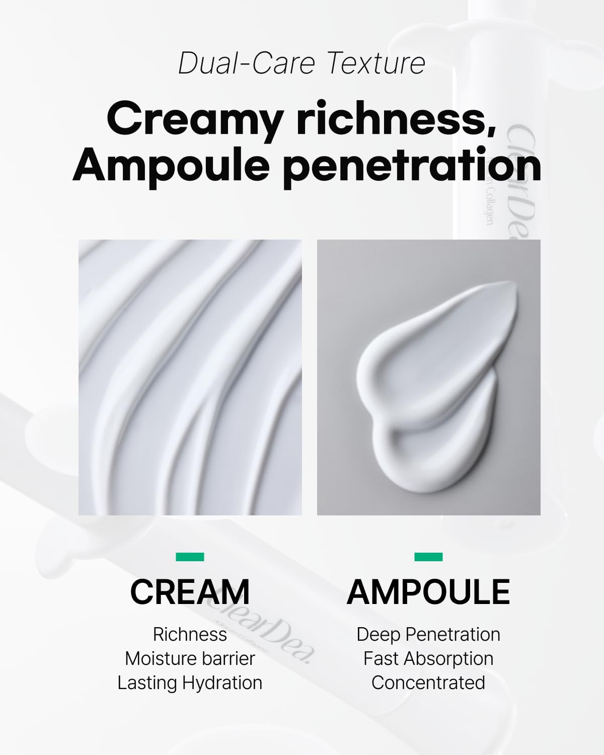 ClearDea skin radiance after use suggests a healthy glow.