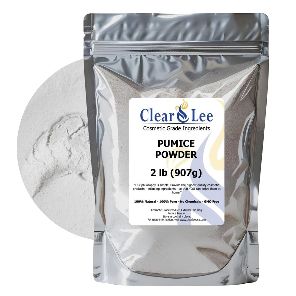 ClearLee cosmetic grade pumice powder for face exfoliation and smoother skin