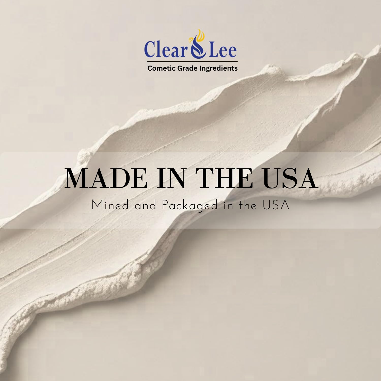 ClearLee kaolin clay powder for scalp detox application