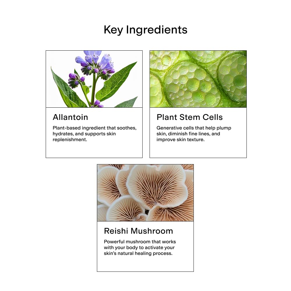 CLEARSTEM CELLRENEW pump in use for gentle facial application