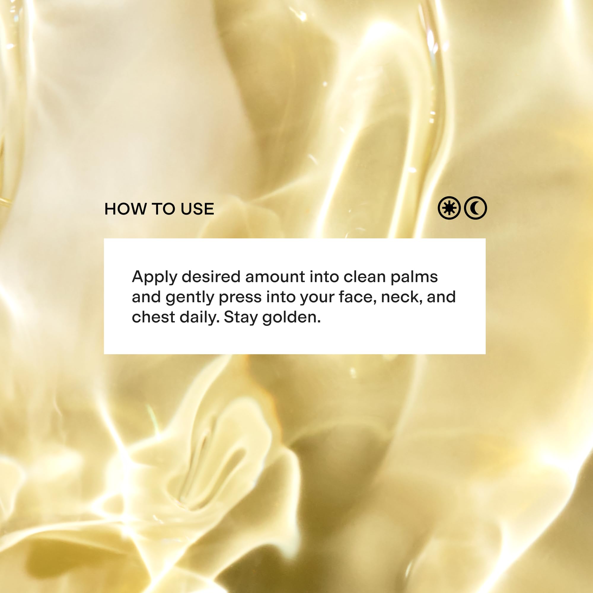 CLEARSTEM GoldenHour Hydrating Facial Oil routine integration supports layering with serums.