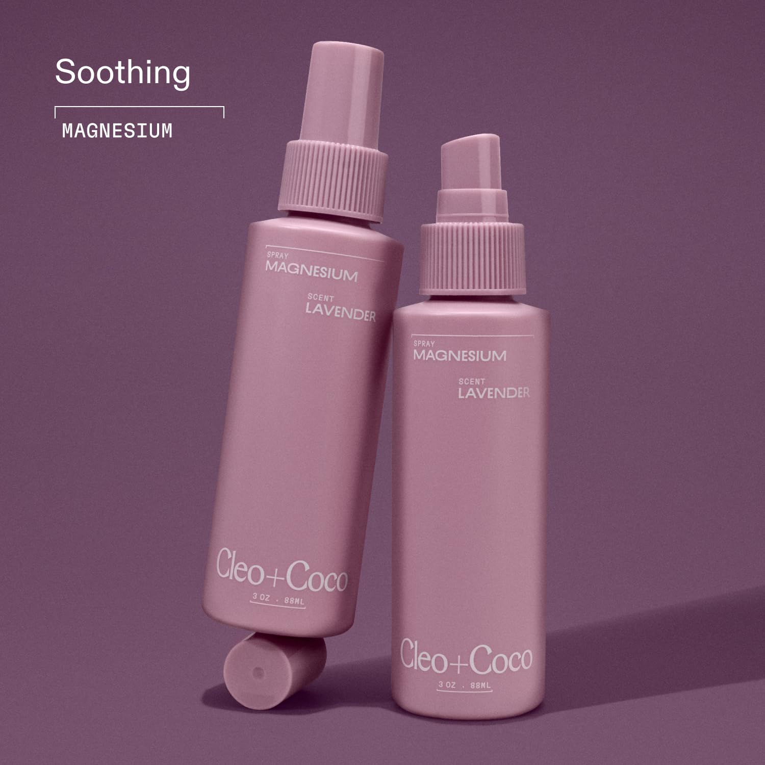 Cleo + Coco underarms spray for lasting freshness