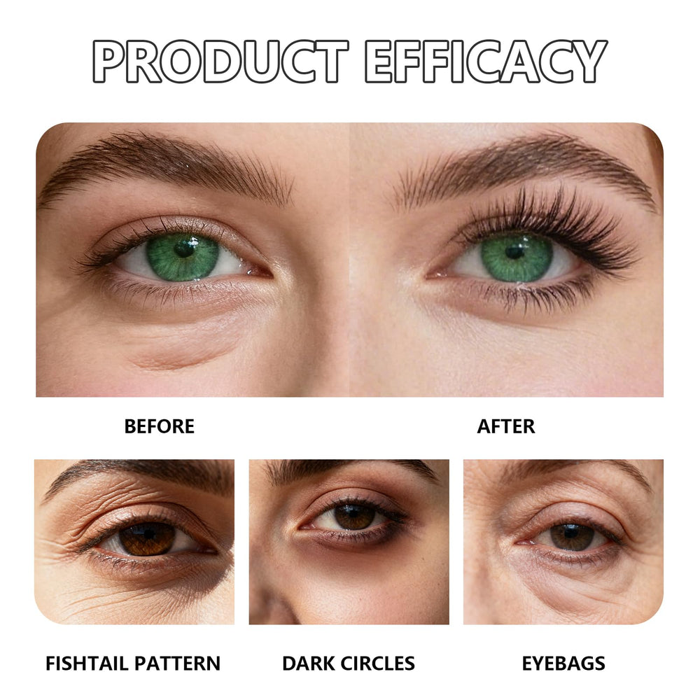 CLERVUN eye tightener in use on facial skin for a natural-looking lift.