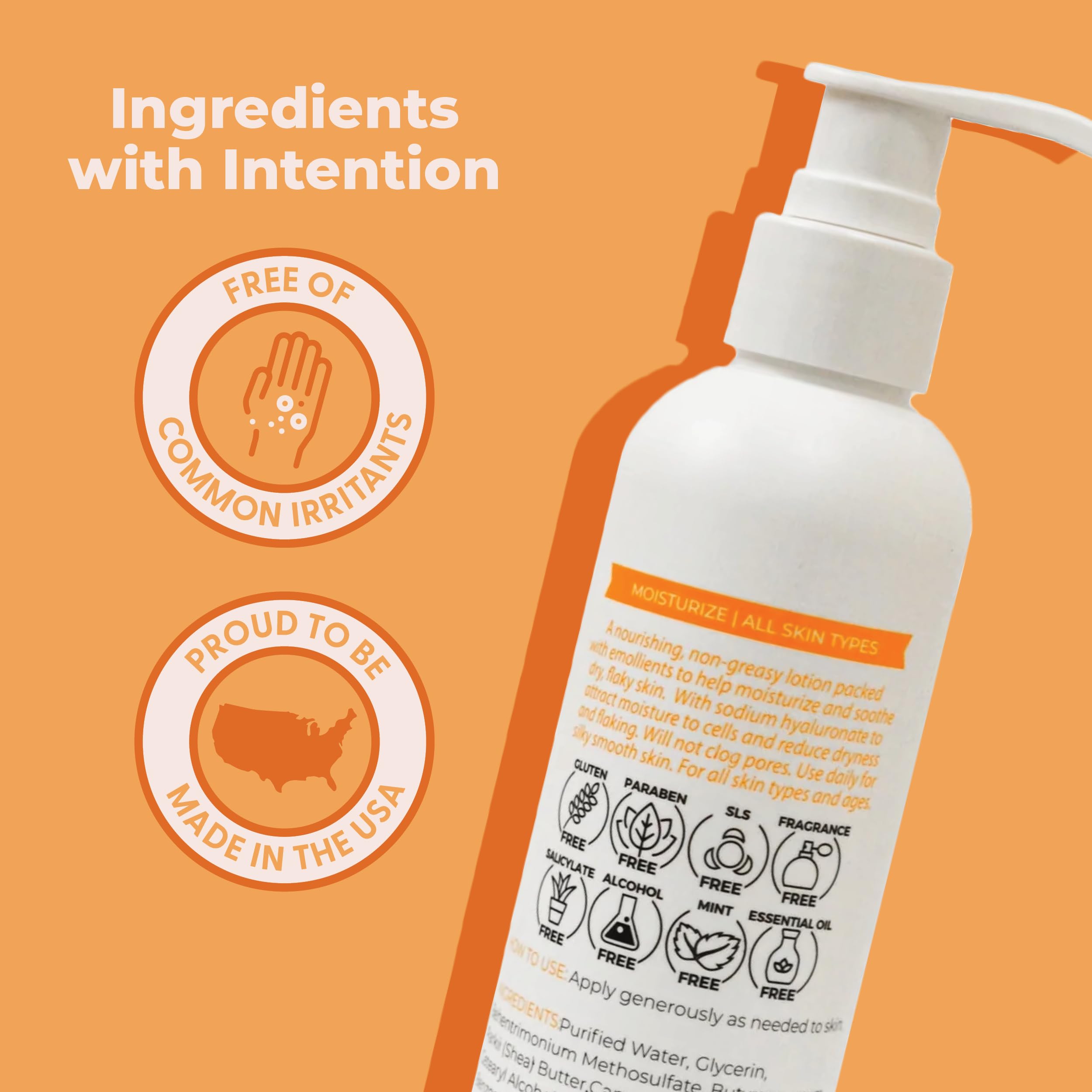 Cleure fragrance-free formula provides soothing care without fragrance.