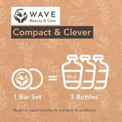 Clever Yoga organic vegan shampoo bar, natural formula, free from SLS and parabens.