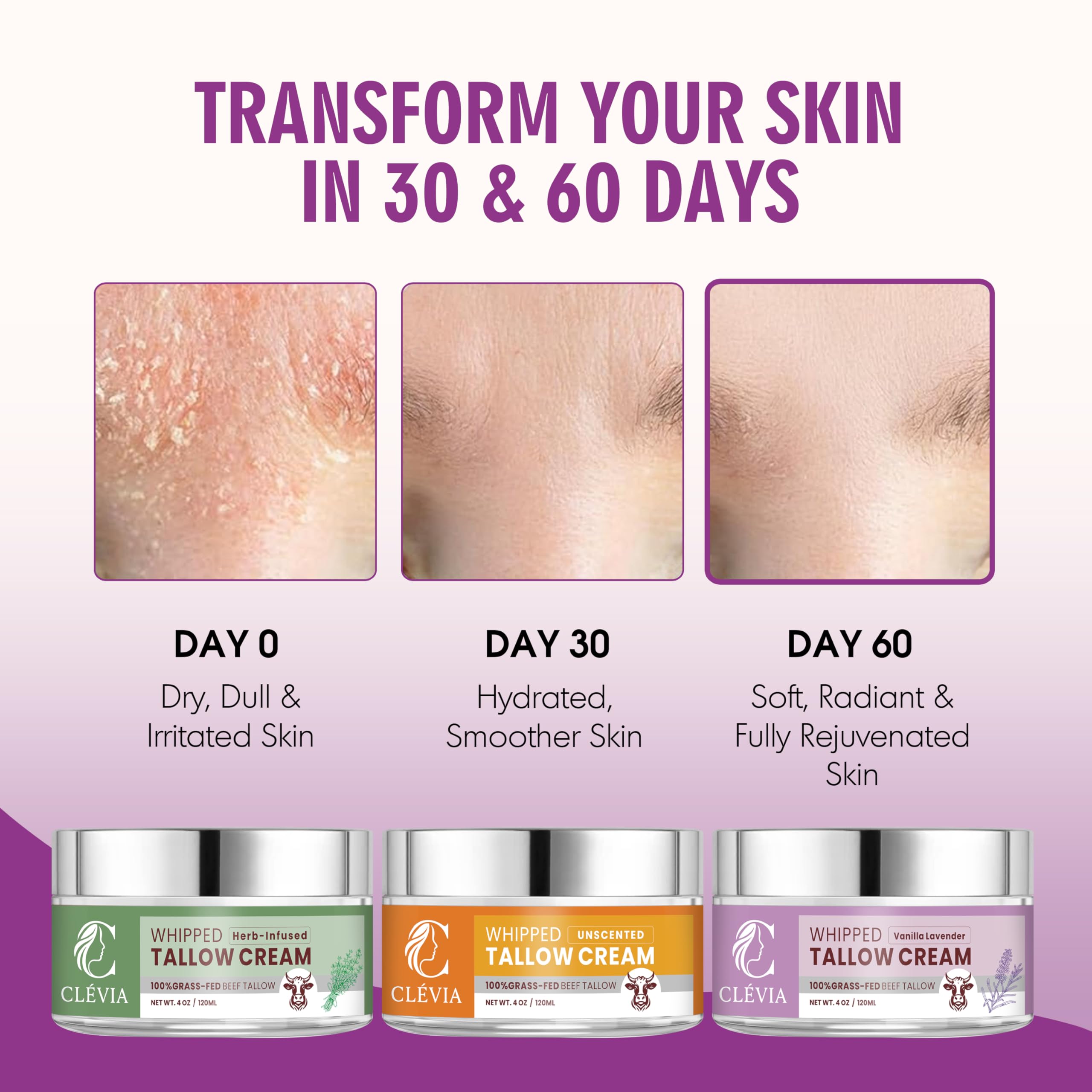 CLÉVIA calendula and rose herbal infusion for soothing skin.