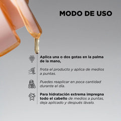 Click Hair Honey Serum seals split ends for a neater look.