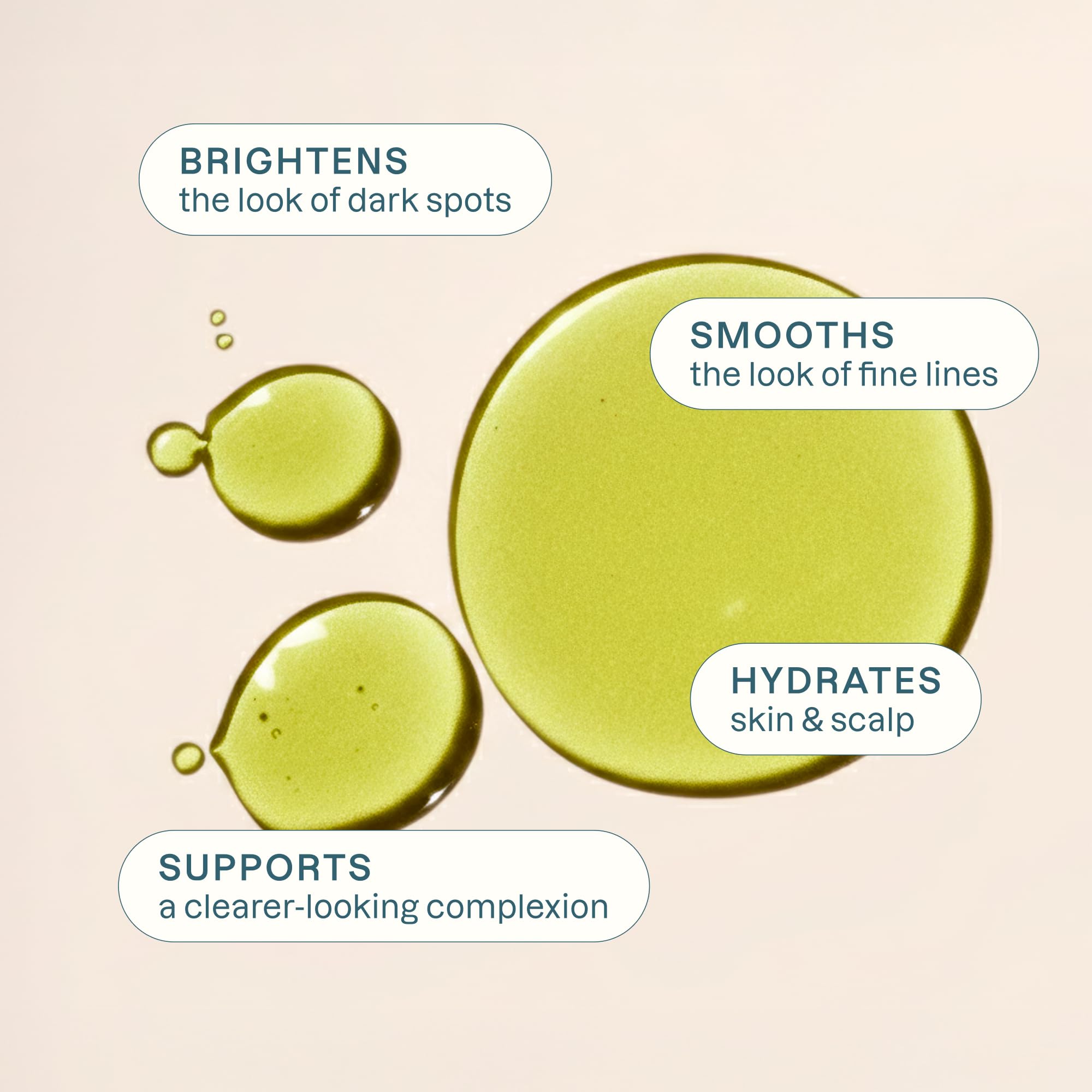 Cliganic hemp seed oil in hand showcases versatile use as facial oil or moisturizer.