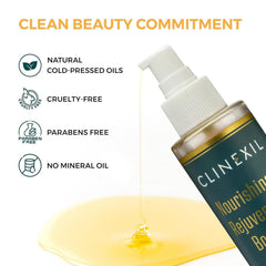 Clinexil glow and spa-like scent in a calm setting.