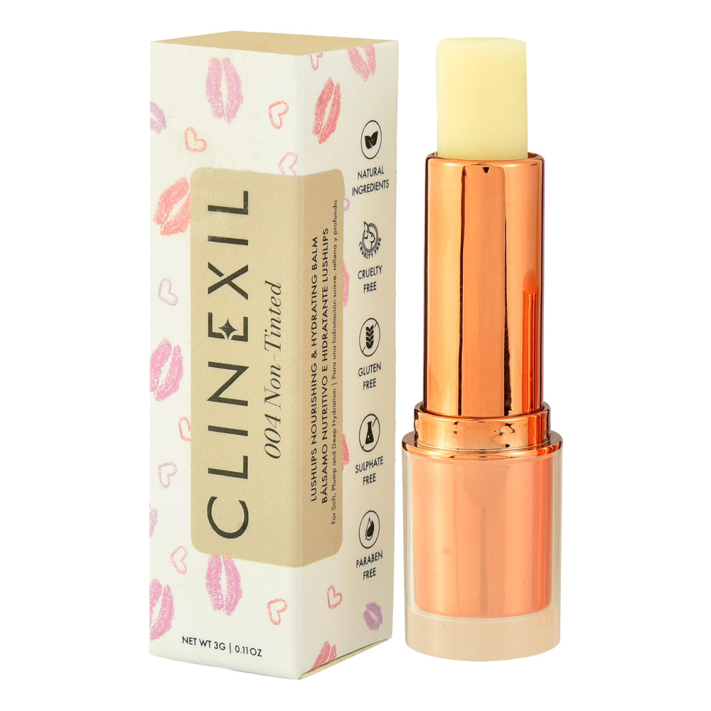 Clinexil Lip Balm jar delivering deep hydration for dry lips