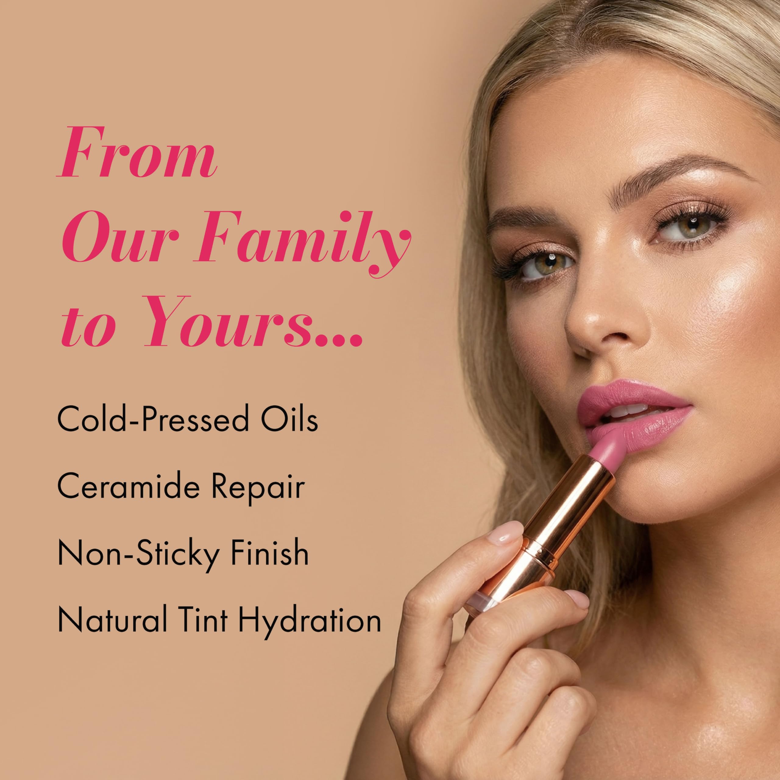 Clinexil Lushlips non-toxic cruelty-free badge indicator