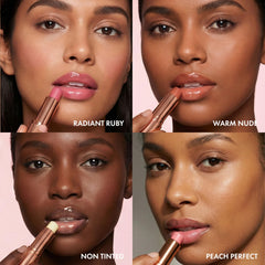 Clinexil Tinted Lip Balm rich texture and comfortable glide close-up.