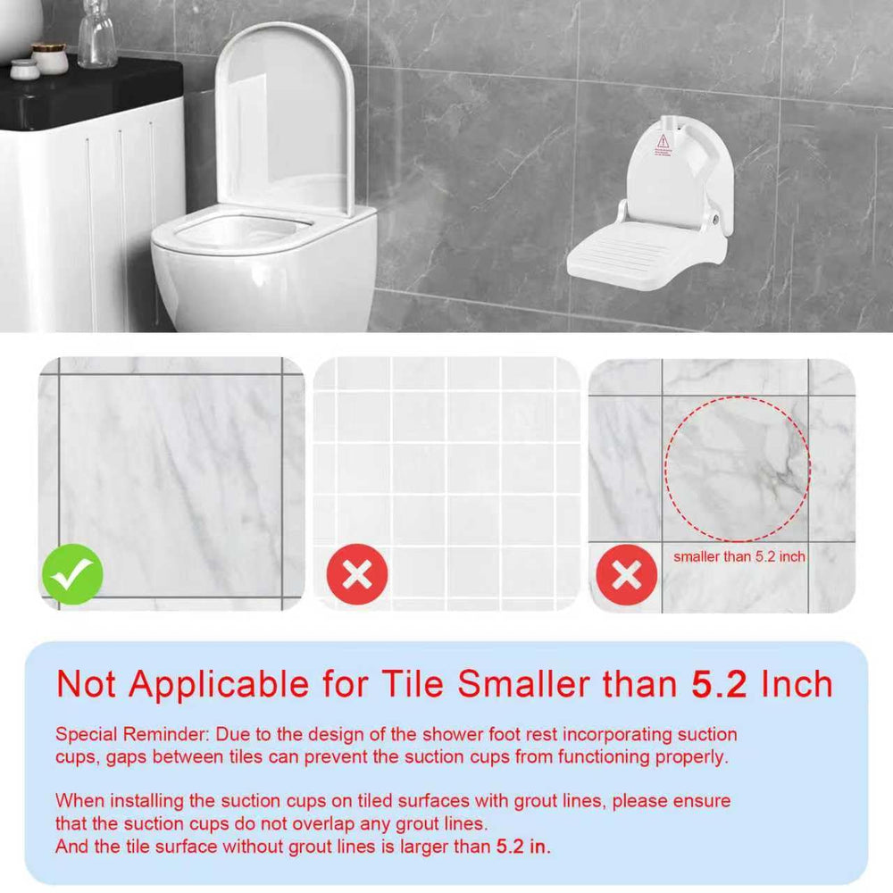CLIO ABS rubber suction cup construction ensures strong grip on smooth surfaces.