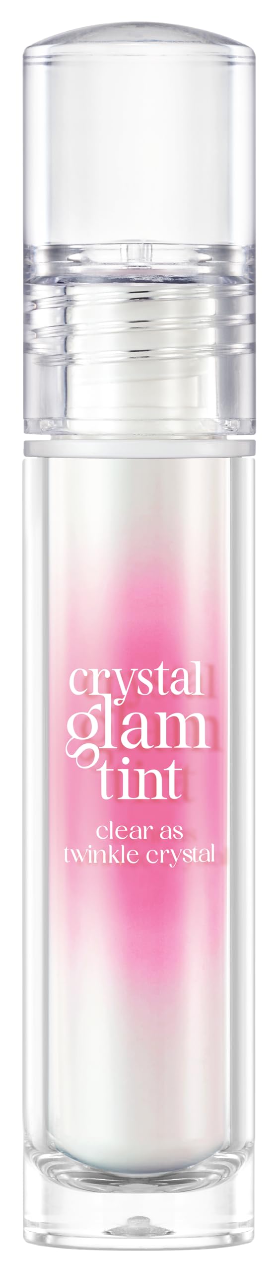 CLIO Crystal Glam Tint Luxury Mauve Ruby shows a glossy glass-like finish and lasting color