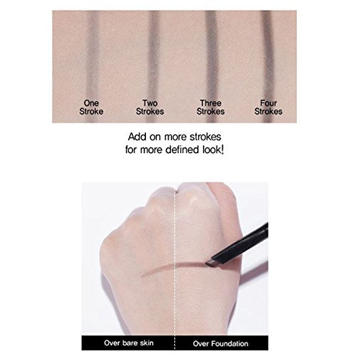 CLIO Kill Brow 02 Light Brown shade suits light brows naturally