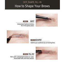CLIO Kill Brow ergonomic handle for comfortable daily use